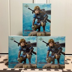 リンク 3体セット ゼルダの伝説  ティアーズ オブ ザ キングダム FIGURIZMα SEGA フィギュアの画像
