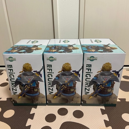 リンク 3体セット ゼルダの伝説  ティアーズ オブ ザ キングダム FIGURIZMα SEGA フィギュア