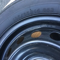 YOKOHAMA ヨコハマ　タイヤ鉄ホイールセット　185／65R／14　2007年製　バリ溝の画像