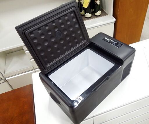 アイリスオーヤマ 15L 車載対応冷蔵冷凍庫 PCR-15U 2021年製 ブラック ACアダプタ欠品 カー電源のみ アウトドア 現場
