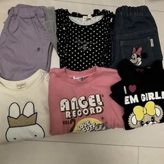 【8/26処分】女の子のお洋服90-110cm お安くお譲りします(^^)の画像