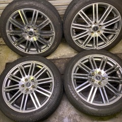 バリ山　215/45R17 タイヤホイールセット　