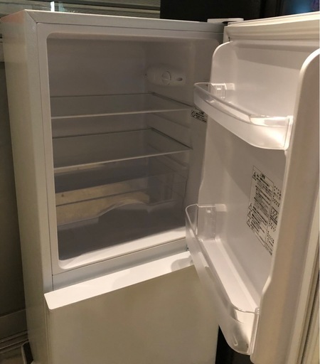 2ドア冷蔵庫　Nグラシア　NTR-106WH 106L 2021年製