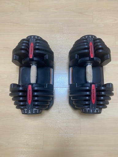 『値下げ』　可変式ダンベルセット　40キロ