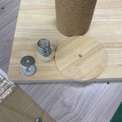 破損有り　新品 キャットタワー　組み立て済み　未使用品　170cmの画像