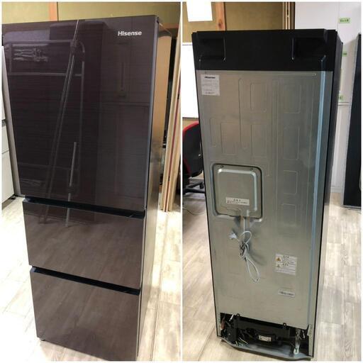 松本市引き取り限定】Hisenseノンフロン冷凍冷蔵庫