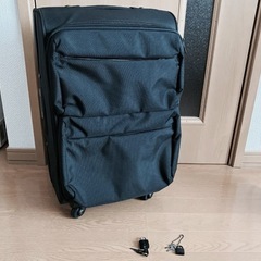 【お取引終了】キャリーケース キャリーバッグ ブラック