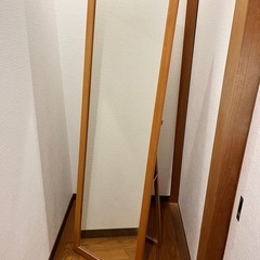 【お取引中】▶️姿見　ミラー　鏡