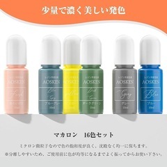 【新品未使用】レジン液 着色剤 エポキシ樹脂 UVレジン用染料 の画像