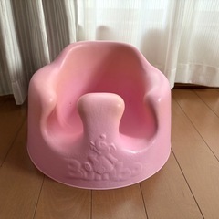 バンボ ベビーチェア ピンク（黄ばみあり）中古品