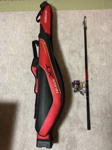 値下げ　磯釣り引退セット① 竿・リール・竿ケース
