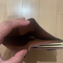 Louis vuittonモノグラム三つ折り財布の画像