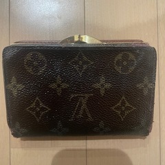 Louis vuittonモノグラム三つ折り財布の画像