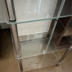 ガラス棚　飾り棚　コレクション展示　店舗什器　　の画像