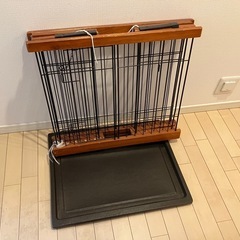 折りたたみ犬用ケージ