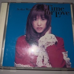 松田聖子 Seiko Matsuda Time for Love CD