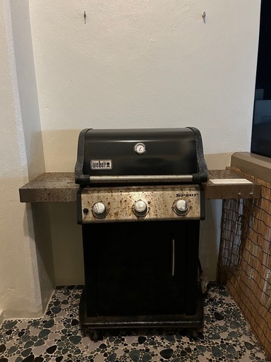 Weber(ウェーバー) ガスグリル スピリット E-315 3バーナー 黒