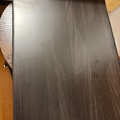 山善(YAMAZEN) ローテーブル 折りたたみ 幅45×奥行30×高さ20cm コンパクト ミニ 折れ脚 簡易タイプ 一人暮らし 完成品 ブラック MLT-4530(GBK)の画像