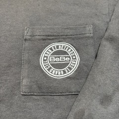 BeBe べべ　チャコールグレー　長袖Tシャツ　ロンT 120の画像