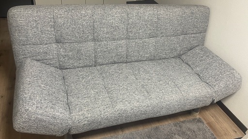 ニトリ　背もたれと肘掛けが動くソファベッド