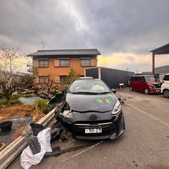 値下げしました！不動車　格安　平成29年式アクア