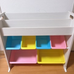 本棚＆おもちゃ箱 の棚