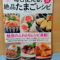 毎日使える！絶品たまごレシピ　中古　送料が高いので取りにこれる方限定