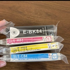 EPSON インクカートリッジE-BK84 E-M84 E-Y8...