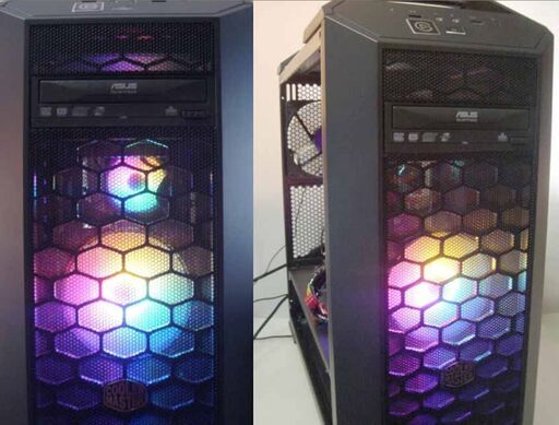 [終了しました][早い者勝ち][大満足！！すぐ使えるゲーミングPC＋モニター+外部スピーカー等フルセット！](Win11Pro)Core-i7+メモリー16GB+SSD240GB