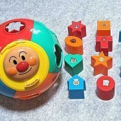 【商談中】美品●ジョイパレット それいけ!アンパンマン★NEW まるまるパズル★カラフルパズルに楽しい絵柄◎知育玩具1.5歳～◎の画像