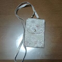手作り　布製ポーチ