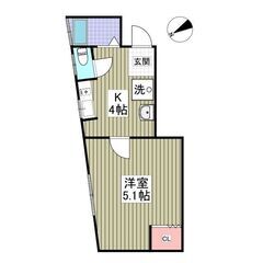 KS🌸賃料１か月無料💞敷金ゼロ🌟礼金ゼロ🌟仲介手数料ゼロ🌟初期費用5万円🏠バス・トイレ別🛁独立洗面台✨の画像