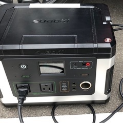 【値下げ】suaokiG500 ポータブル電源