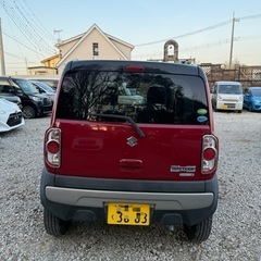 平成26年　スズキハスラー　71, 866km 車検　7年／9月の画像