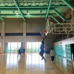 岡山で寄せ集めでバスケ🏀