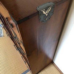 GY0331 和箪笥　帳場箪笥　タンス　古物　昭和レトロ　古道具の画像