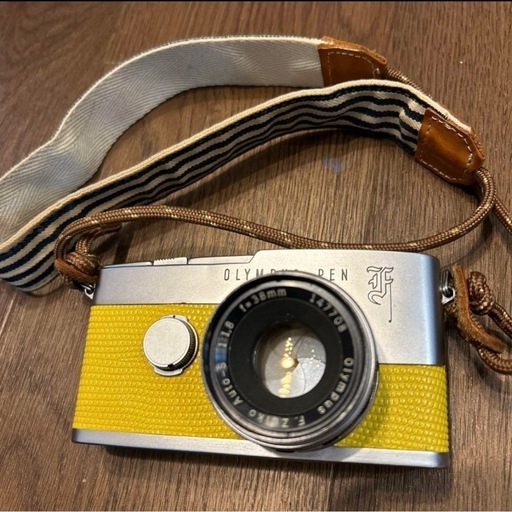 OLYMPUSPENF 花文字 38mm F1.8ジャンク品