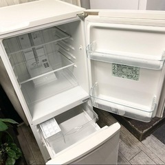白い冷蔵庫☆23区内配送無料の画像