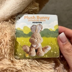 【0円】大きなうさぎちゃん (癒し)の画像