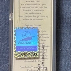 【SWatch】 スウォッチ 1998年サッカーW杯記念フランスモデルの画像
