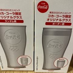 コカコーラグラス7個セットの画像