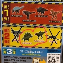 値下げ🦖🦕未使用ハッピーセット　ジュラシックワールド2個セットの画像