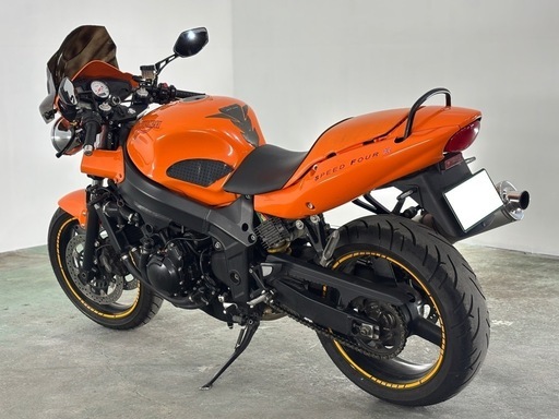 車検R8年6月◆超希少ネイキッド◆TRIUMPH SPEED FOUR◆4気筒