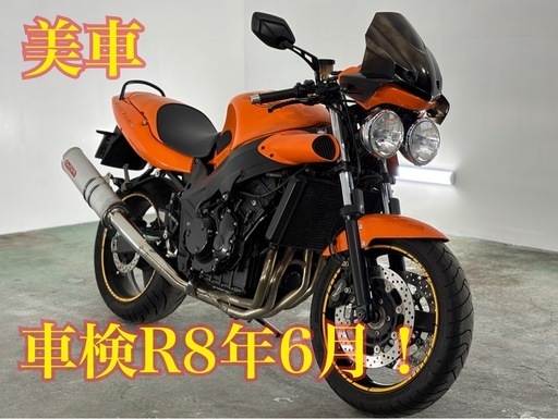 車検R8年6月◆超希少ネイキッド◆TRIUMPH SPEED FOUR◆4気筒