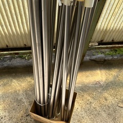 伸縮物干し竿 中古 210cm〜300cm 1本からの画像