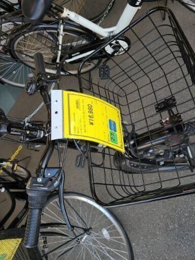 J1902☆店頭にて試乗可☆ 軽快自転車 27インチ 6段変速ギア付き