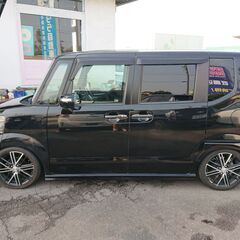 ホンダ　N-BOXカスタムGターボパッケージ　車高調　16インチアルミホイール　愛知県稲沢市より　実車確認可能の画像