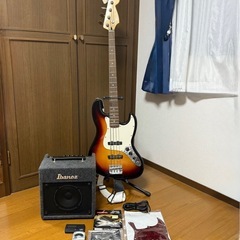 エレキベースセット　ベースアンプ