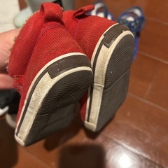 ミキハウス　アンパンマン　長靴　新品くまさんサンダル　14センチの画像