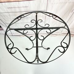 アイアン製オシャレテーブルの画像